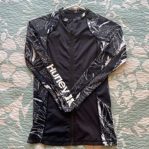 Hurley Full Zip UPF Surf Shirt